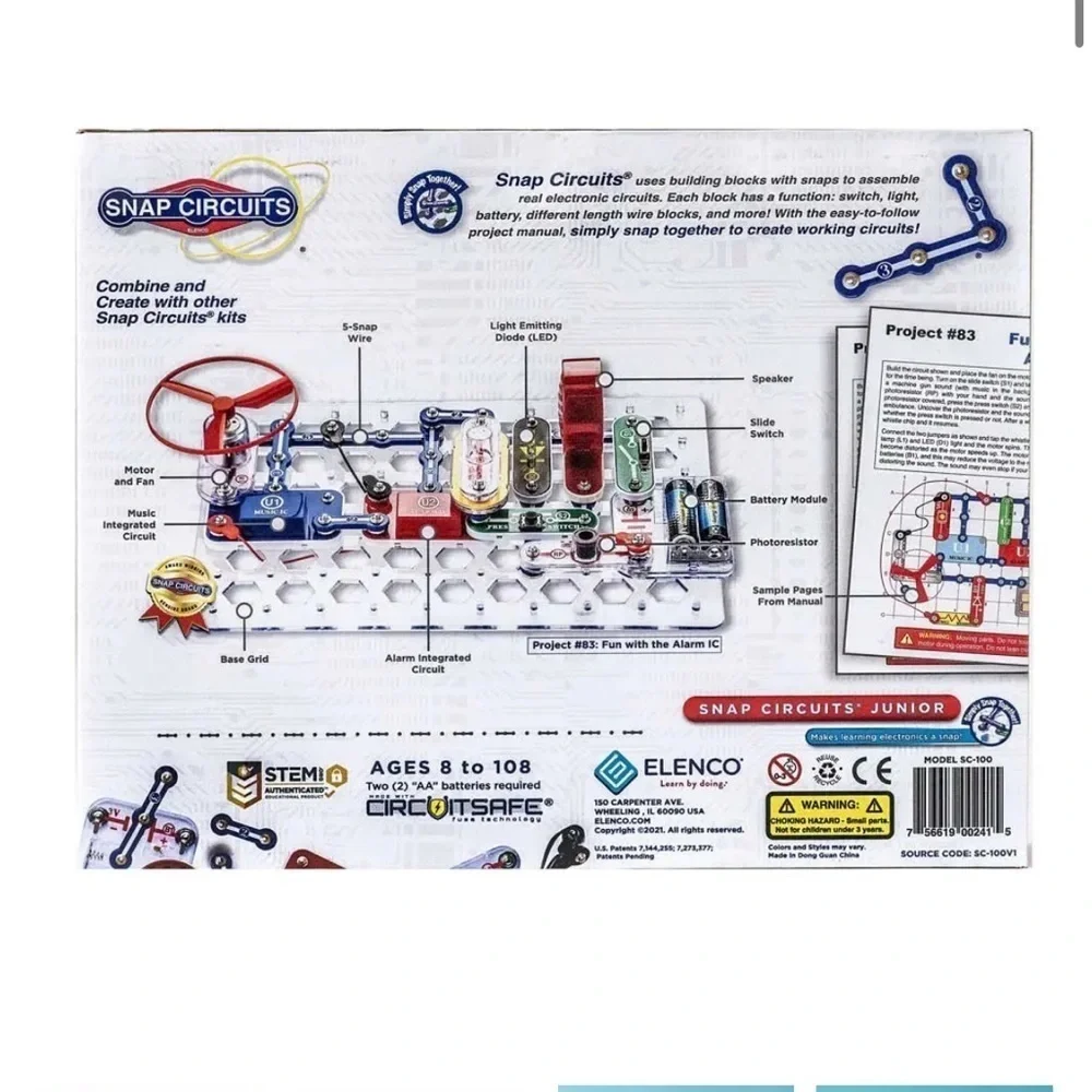 SNAP CIRCUITS Junior Electronics Exploration Kit